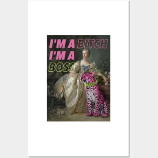 I'm a boss (hot pink) Posters and Art